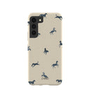 Coque London Fog Mini Horses pour Samsung Galaxy S22