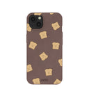 Chocolate Brown Mini Toast iPhone 13 Case