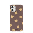 Coque Mini Toast Chocolat Brun pour iPhone 16 Plus