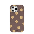 Coque Mini Toast Chocolat Brun pour iPhone 16 Pro Max