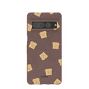 Chocolate Brown Mini Toast Google Pixel 7 Pro Case