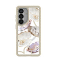 Étui transparent Moonlit Oyster pour Samsung Galaxy S26 avec motif London Fog Ridge (chargeur magnétique inclus)