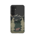 Coque Samsung Galaxy S25 Motif Moose Mountain Noir