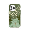 Forest Floor Morning Fishing iPhone 14 Pro Case