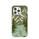 Forest Floor Morning Fishing iPhone 14 Pro Case