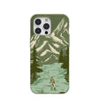 Coque iPhone 15 Pro Max « Pêche matinale au sol forestier »