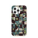 London Fog Mosaic Puzzle iPhone 14 Pro Case