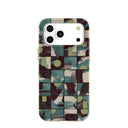 Coque puzzle mosaïque London Fog pour iPhone 17 Pro Max