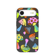 Coque iPhone Air Black Mushroom Party