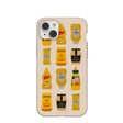 Seashell Mustard Fan iPhone 14 Plus Case