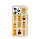 Seashell Mustard Fan iPhone 14 Pro Case