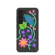Black Neon Garden Samsung Galaxy S25 Case