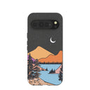 Coque Google Pixel 10 Pro XL à motif de sentiers nocturnes noirs