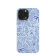 Powder Blue Ocean Charms iPhone 13 Pro Max Case