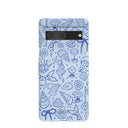 Powder Blue Ocean Charms Google Pixel 7 Case