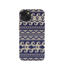 Coque en tricot London Fog Ocean pour iPhone 13