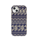 London Fog Ocean Knit iPhone 15 Case