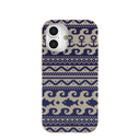 Coque London Fog Ocean Knit pour iPhone 16