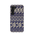 Coque London Fog Ocean Knit pour Samsung Galaxy S25