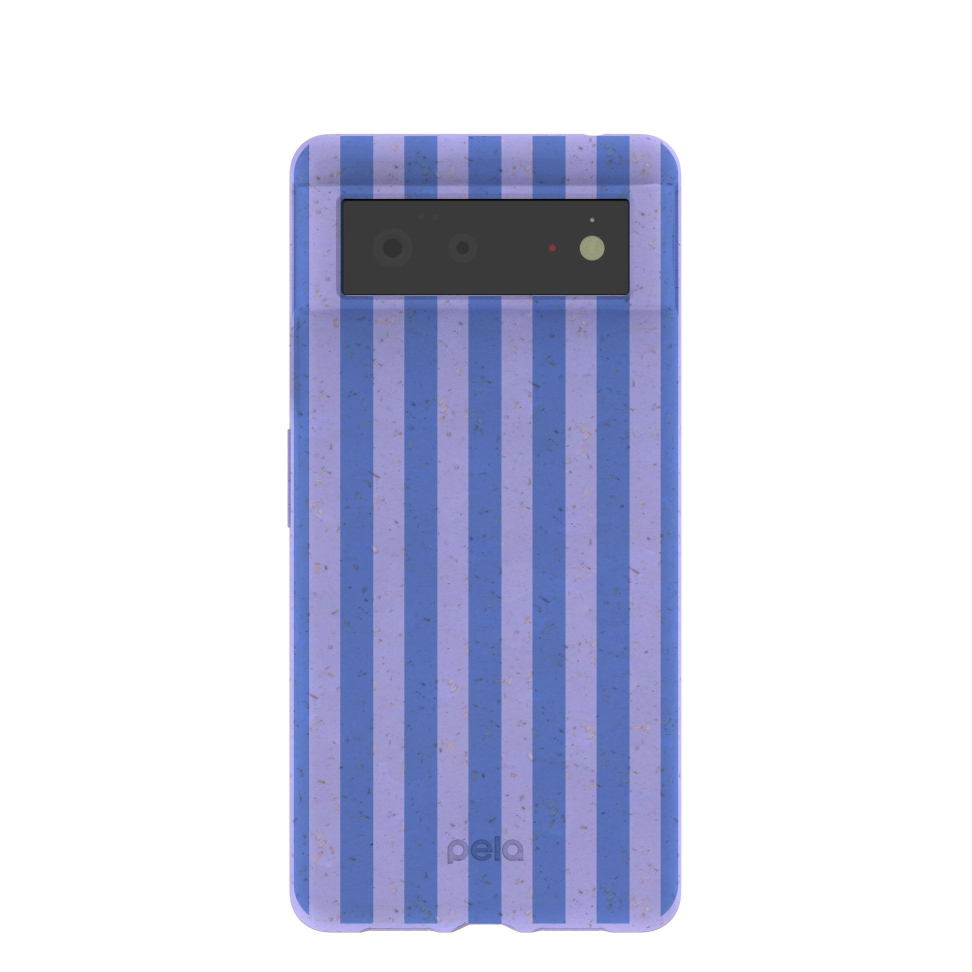 Lavender Periwinkle Stripes Google Pixel 6 Case