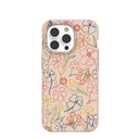 Seashell Petals Sketch iPhone 14 Pro Case