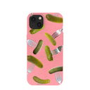 Bubblegum Pink Pickle Party iPhone 13 Case