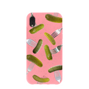 Coque iPhone XR « Bubblegum Pink Pickle Party »