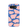 Coque Google Pixel 10a Electric Blue Piggies