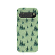 Coque Google Pixel 9/9 Pro, motif pin vert sauge