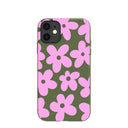 Coque iPhone 11 Forest Floor Pink Blooms