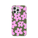 Forest Floor Pink Blooms iPhone 15 Pro Max Case