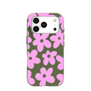 Forest Floor Pink Blooms iPhone 17 Pro Case