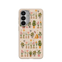Coque Samsung Galaxy S26+ (Plus) à motif coquillages, plantes et fleurs