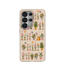 Coque Samsung Galaxy S26 Ultra motif coquillages, plantes et fleurs