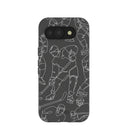 Black Play Sketch Google Pixel 10a Case