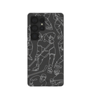 Coque noire Play Sketch pour Samsung Galaxy S25 Ultra