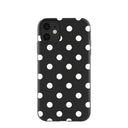 Black Polka Confetti iPhone 11 Case