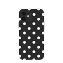 Black Polka Confetti iPhone 12/ iPhone 12 Pro Case