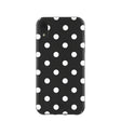 Black Polka Confetti iPhone XR Case