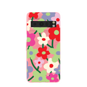 Coque Google Pixel 8 Pro à motif coquelicot rose bonbon