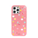 Bubblegum Pink Pretty Picnic iPhone 16 Pro Max Case