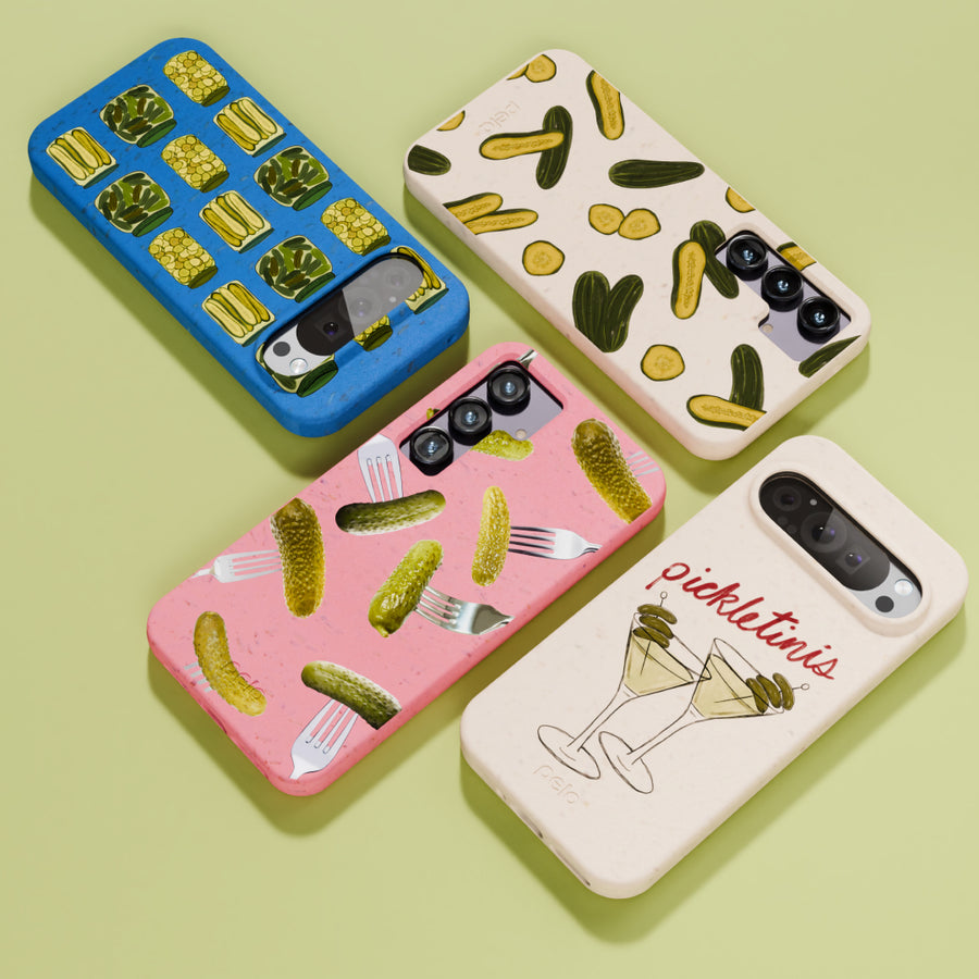 Bubblegum Pink Pickle Party Google Pixel 6 Case