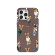 Coque iPhone 15 Pro Max « Chocolate Brown Rabbit Friends »