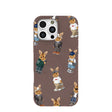 Coque iPhone 16 Pro Max « Chocolate Brown Rabbit Friends »