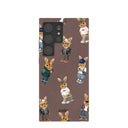 Coque chocolat lapin Friends pour Samsung Galaxy S24 Ultra