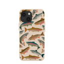 Seashell Rainbow Trout iPhone 13 Mini Case