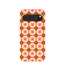 Coque Google Pixel 10 Pro XL rose bonbon à carreaux rétro