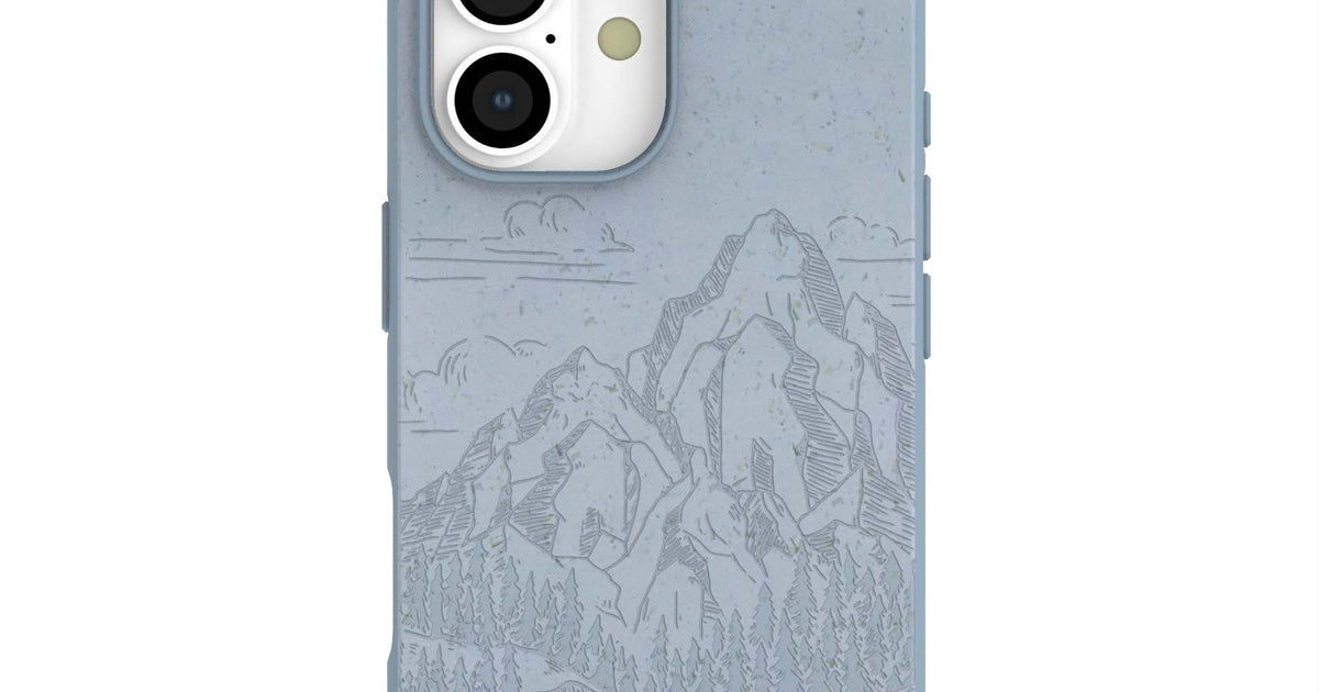 Powder Blue Rockies iPhone 17 Case – Pela Case