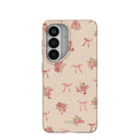 Seashell Roses and Bows Samsung Galaxy S26 Case