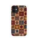 Coque iPhone 11 London Fog Rustic Grid